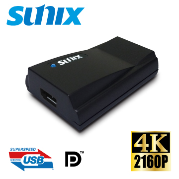 SUNIX USB3.0 DisplayPort外接顯示卡（VGA2795）