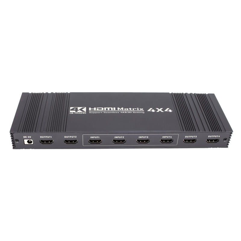 【易控王】4K HDMI4x4 四進四出 矩陣切換器 無縫切換 遠端遙控 (40-216-03)