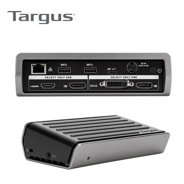 Targus USB-C 4K 多功能擴充埠USB-C DV1K-4K Docking Station with Power Delivery DOCK410)