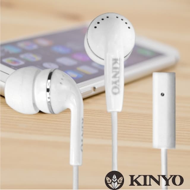 KINYO入耳式耳機麥克風IPEM61