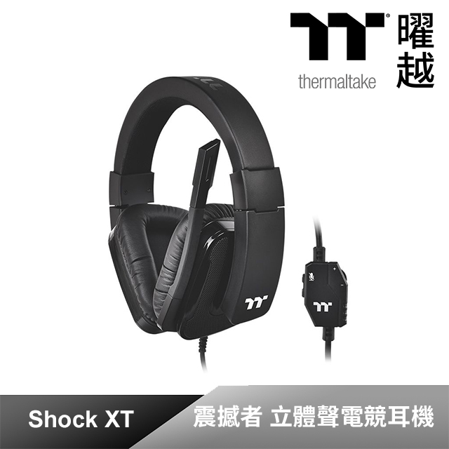 【福利品】震撼者 Shock XT 立體聲電競耳機 GHT-SHX-ANECBK-35