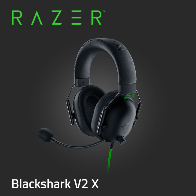 RAZER 雷蛇 Blackshark V2 X 黑鯊 V2 X 耳機麥克風
