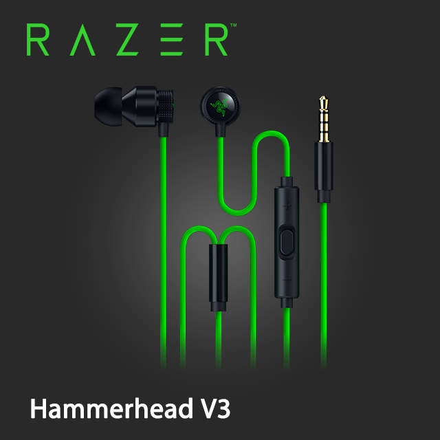 RAZER 雷蛇 Hammerhead V3 有線遊戲耳機