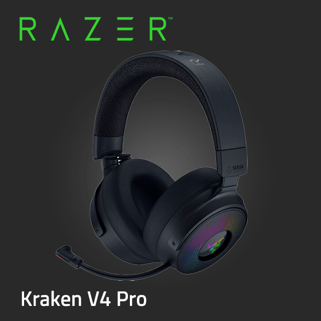 RAZER 雷蛇 Kraken V4 Pro 北海巨妖V4 Pro無線電競耳機麥克風