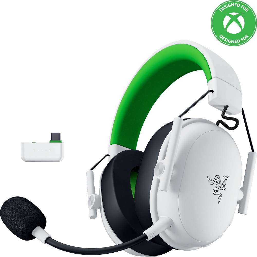 RAZER 雷蛇 BlackShark V3X HyperSpeed 頭戴式無線電競耳機-白(Xbox Licensed)