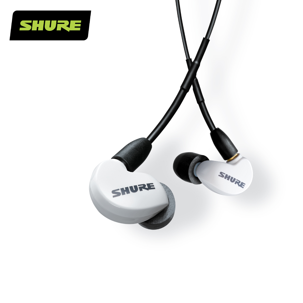 SHURE SE215 UNI 線控通話耳機(限定白)