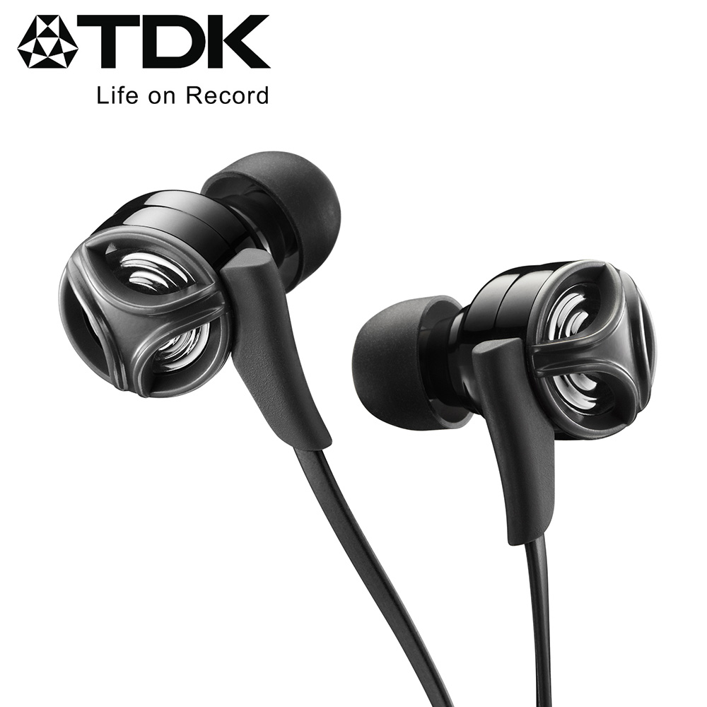 TDK 超•重•低•音 耳道式耳機 CLEF- X2 - 黑色