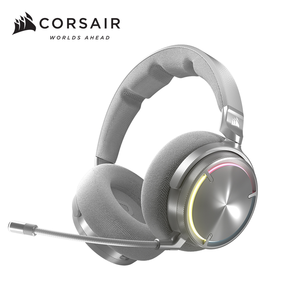 海盜船CORSAIR VIRTUOSO MAX 無線耳機麥克風【銀】