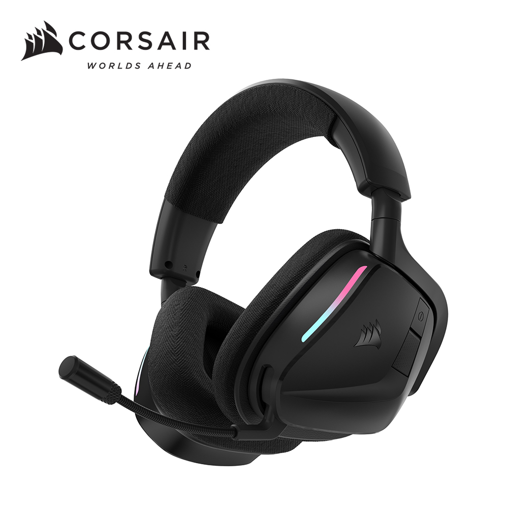 CORSAIR 海盜船 VOID V2 天行者RGB無線耳機麥克風【黑】