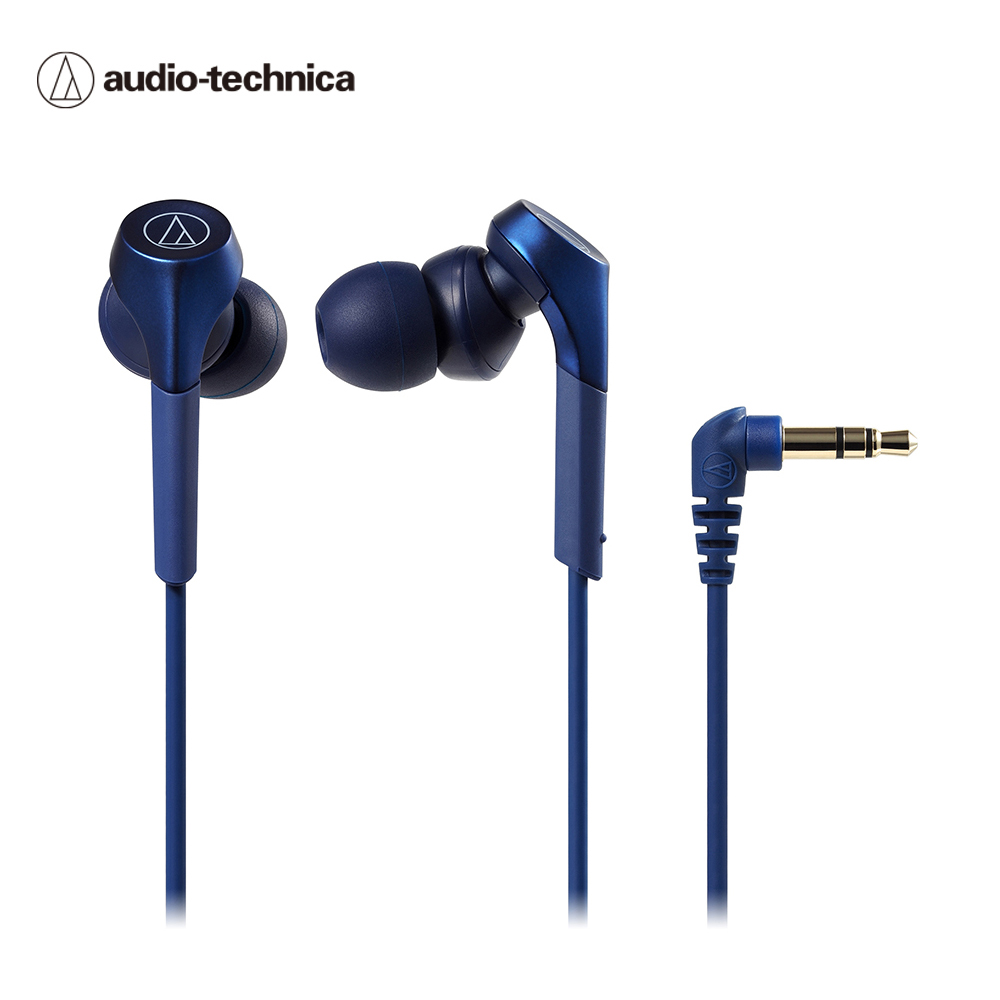 鐵三角 ATH-CKS550X重低音耳塞式耳機【藍色】