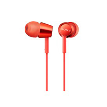 SONY MDR-EX155AP 入耳式立體聲耳機 紅