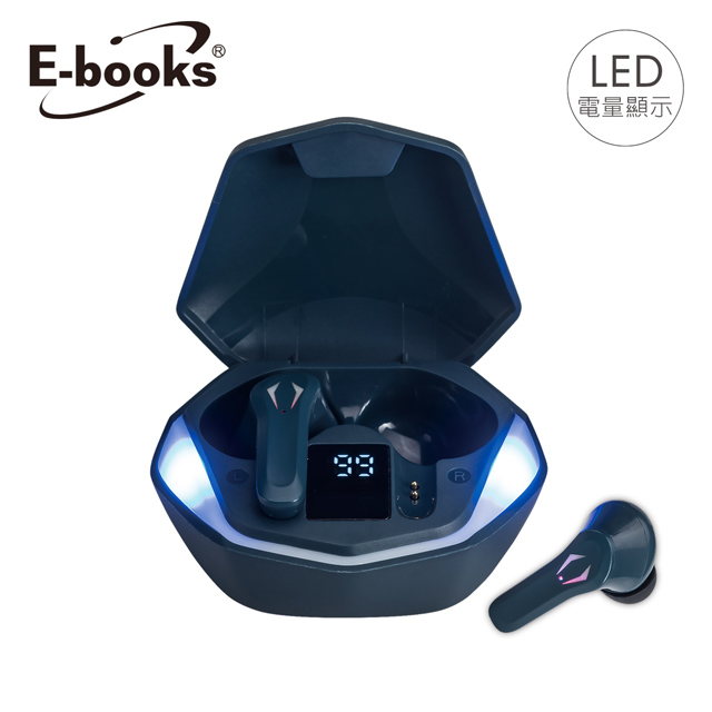 E-books SS39 電競RGB魔影電量顯示藍牙5.3耳機