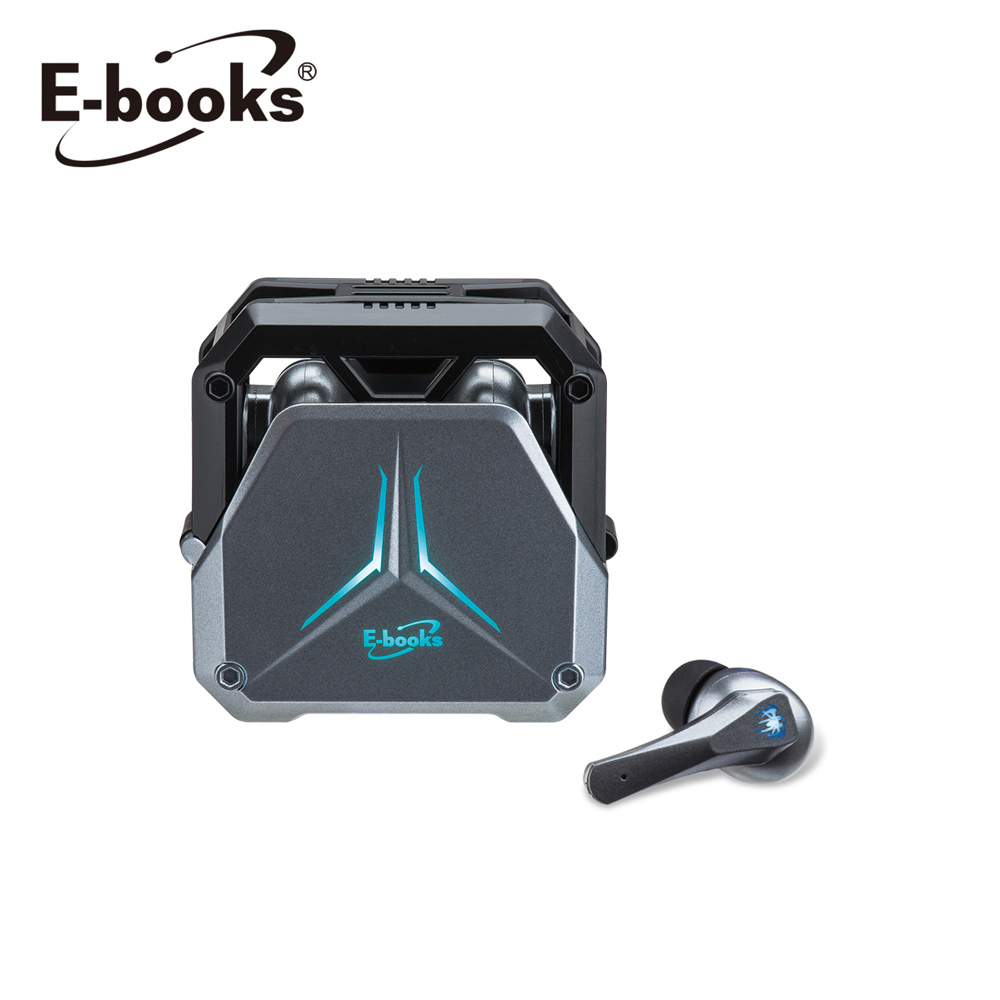 E-books SS47 電競重低音發光真無線藍牙5.3耳機