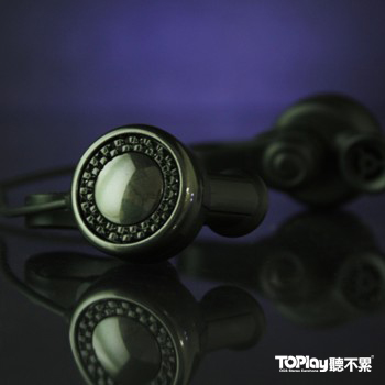 TOPLAY聽不累 磁附音樂耳機-雅黑 創意 類音響 耳機推薦-[CC01
