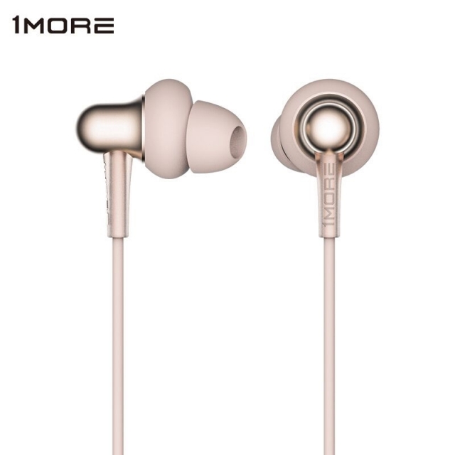 1MORE Stylish雙動圈入耳式耳機-金E1025-GD