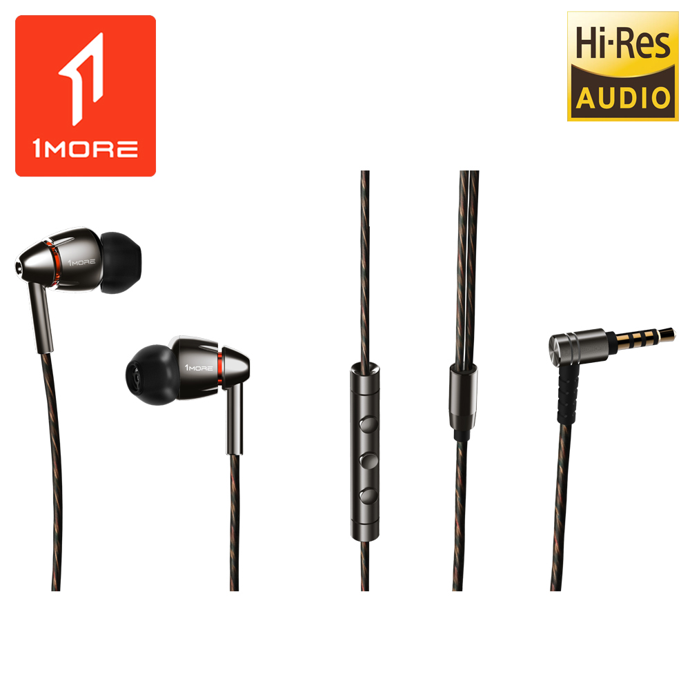 1MORE 萬魔聲學 四單元圈鐵有線耳機 / E1010
