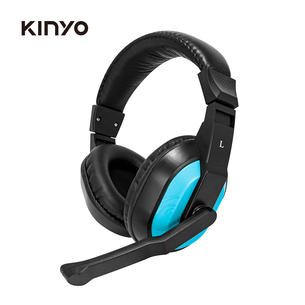 KINYO線控頭罩式耳機EM2119