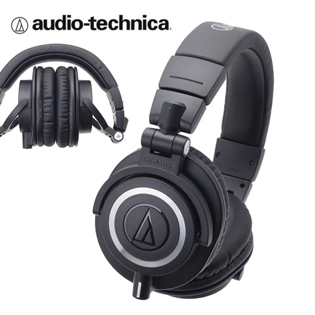 鐵三角 ATH-M50x 黑色 專業監聽 耳罩式耳機 M50更新