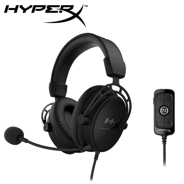 HyperX Cloud Alpha S (Black) 電競耳機-消光黑限定版(HX-HSCAS-BK/WW)