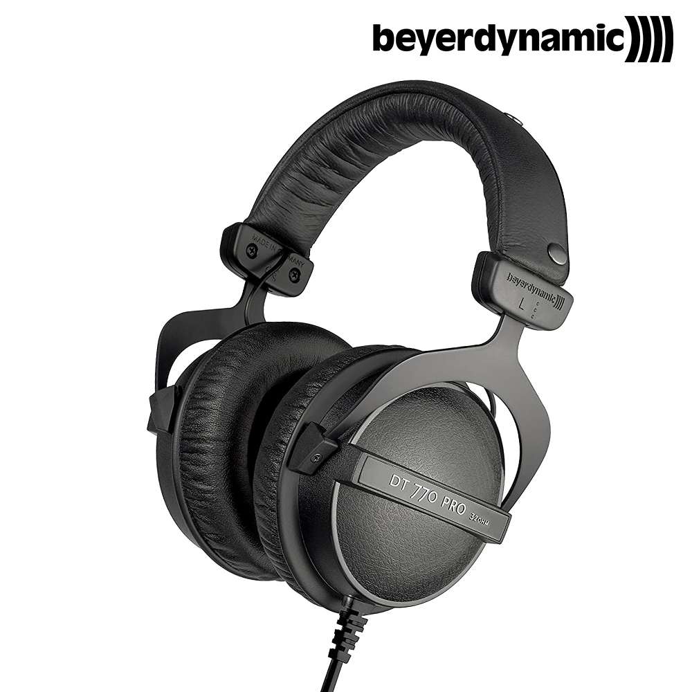 [福利品 Beyerdynamic DT770 Pro 32歐姆版 黑色 監聽耳機