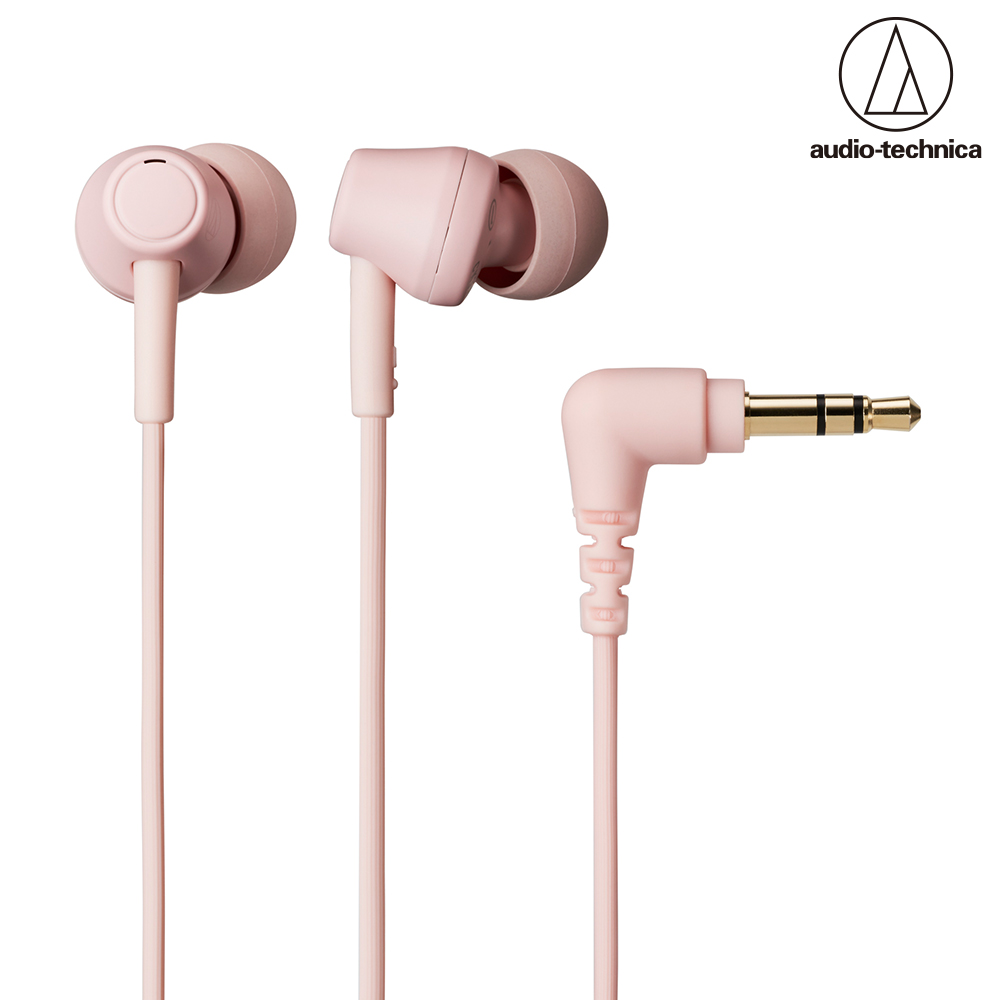 [福利品 鐵三角 ATH-CK350X 耳塞式耳機 粉色