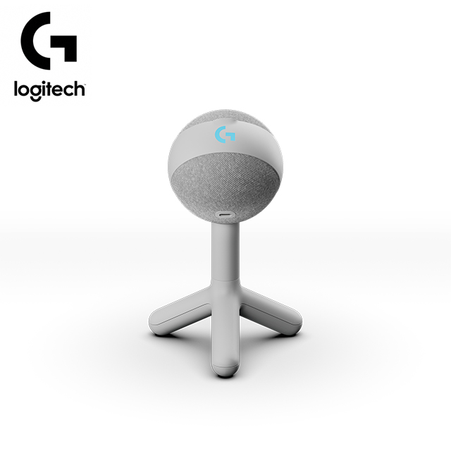 【Logitech G】YETI ORB USB麥克風－白