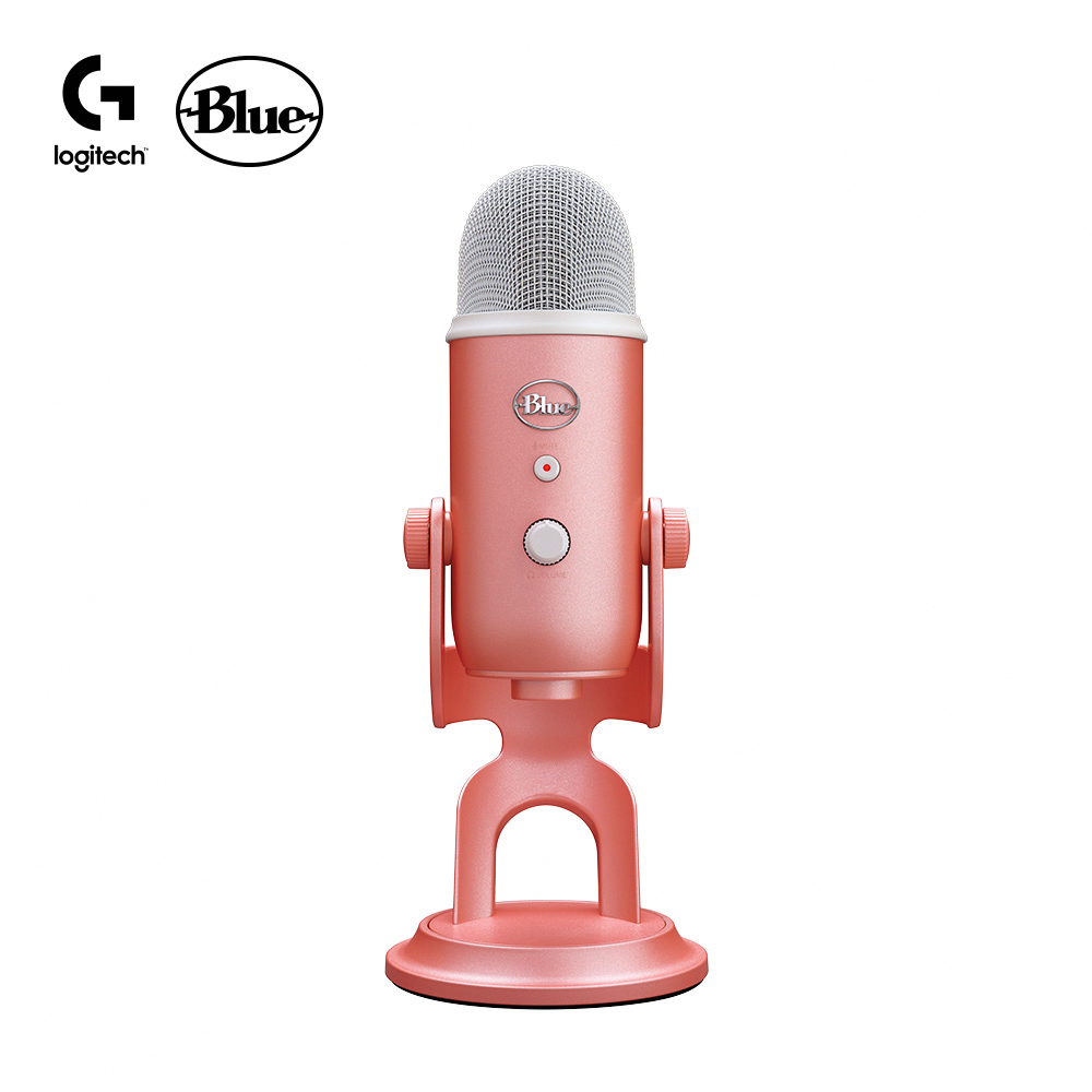 【Blue】YETI 雪怪 USB 麥克風_甜玫粉