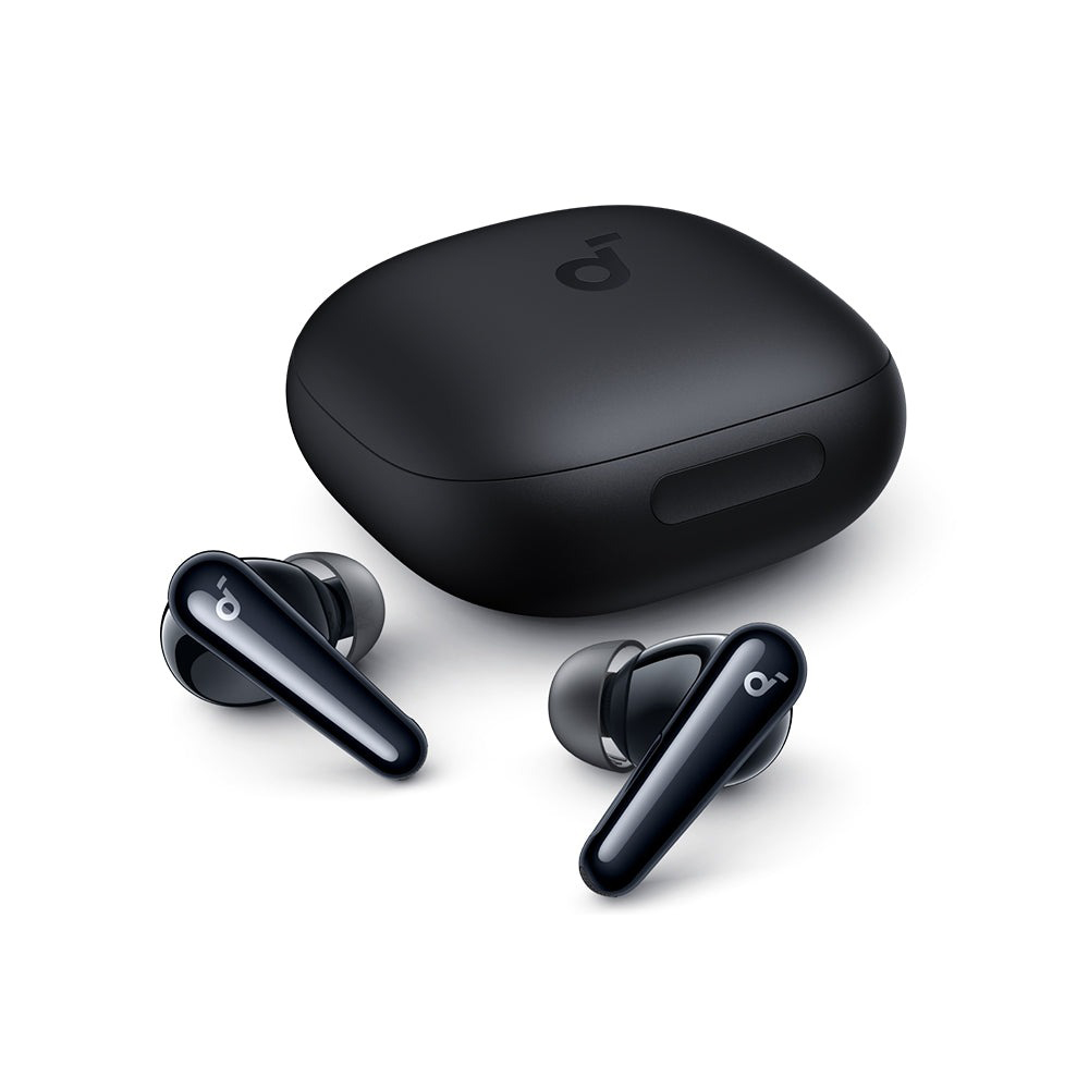 Soundcore 聲闊 Liberty 4 Pro 無線耳機，採用藍芽 5.3 傳輸，提供穩定連線與高音質體驗。入耳式配戴舒適，內建 ANC 主動降噪功能，有效隔絕噪音。支援通用作業系統，無麥克風設計適合純音樂享受。包含 6 種尺寸矽膠耳塞、充電盒與 USB-C 充電線，重量僅 300g，便攜輕巧。顏色選擇暗面黑、暗面白、暗面藍、亮面黑、亮面藍。產地中國，享有兩年保固，NCC 認證碼 CCAH24LP8790T4，BSMI 許可字號 R45351。完美提升您的聽覺享受！