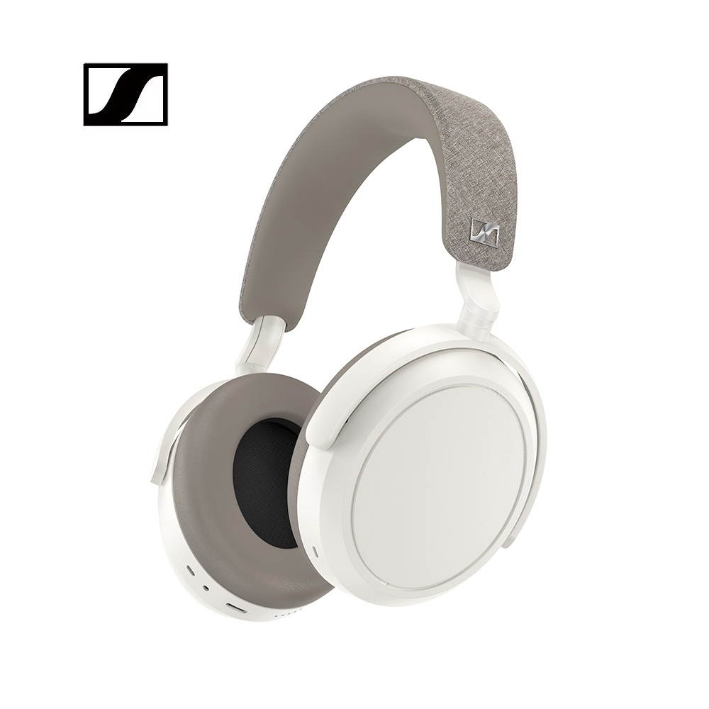 SENNHEISER 森海塞爾 MOMENTUM 4 Wireless 白色 主動降噪耳罩式藍牙耳機 第四代