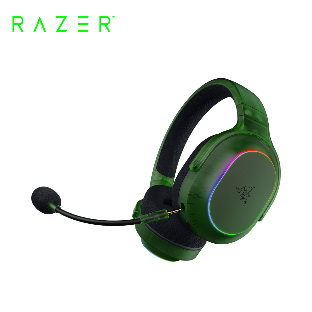 RAZER 雷蛇 梭魚 Barracuda X Chroma無線耳機麥克風Phantom Green Edition