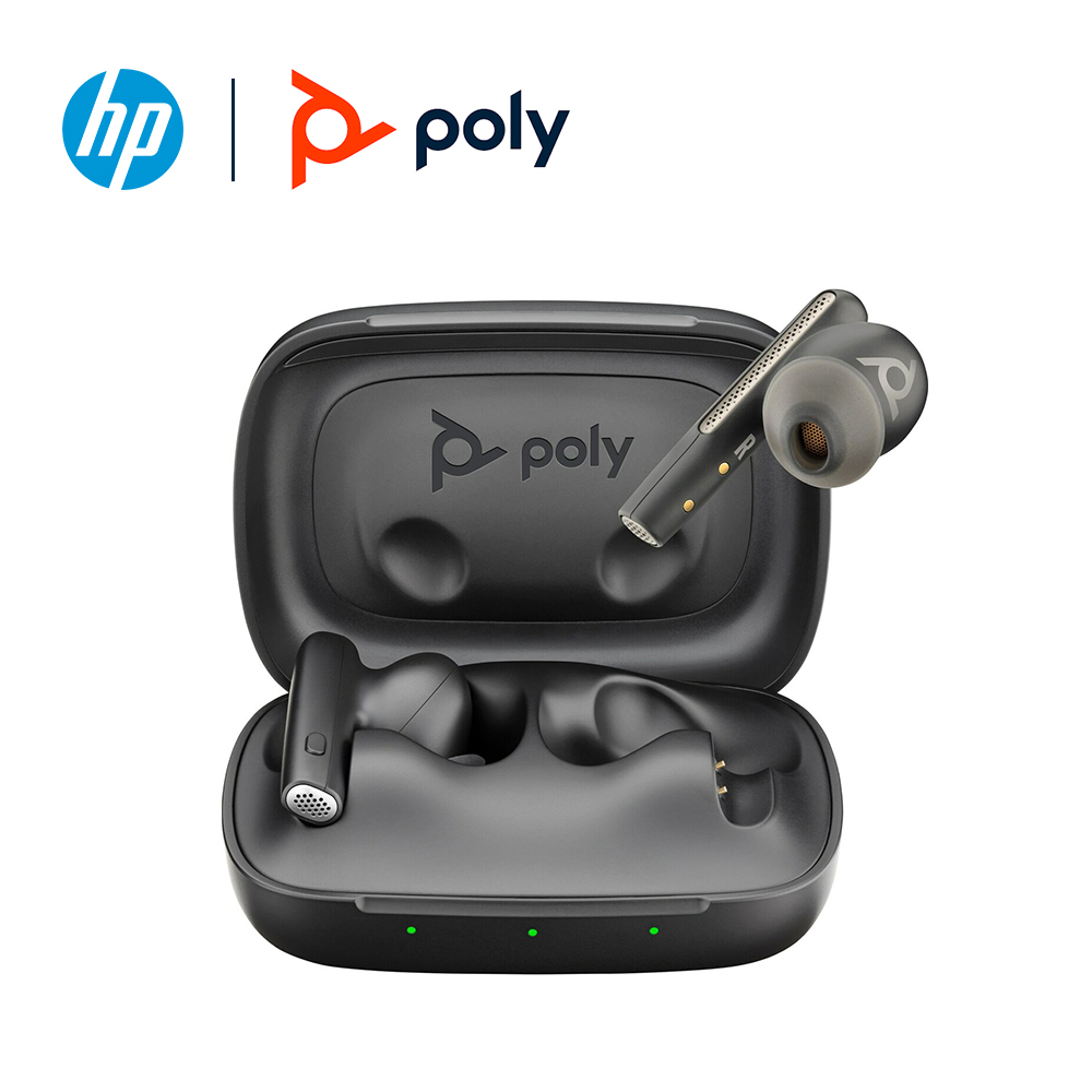 Poly hp Voyager Free 60 (黑色) 真無線藍牙耳機