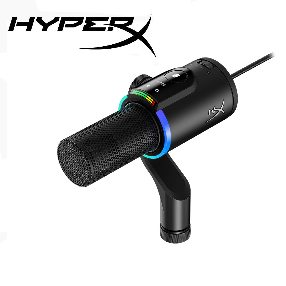 HyperX FlipCast 潛鯨 電競直播錄音 USB/XLR雙輸出動圈式麥克風