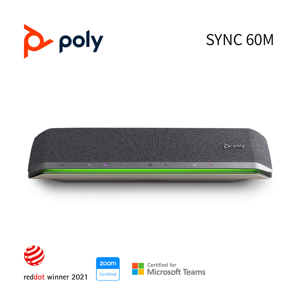 Poly SYNC 60M 無線會議麥克風揚聲器
