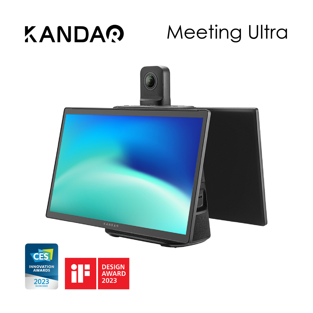 KANDAO Meeting Ultra 4K 雙螢幕全景視訊會議機