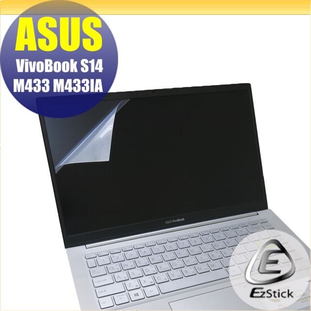 ASUS M433 M433IA 靜電式筆電LCD液晶螢幕貼 14.4吋寬 螢幕貼