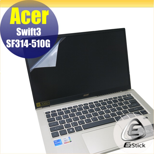 Acer Swift 3 SF314-510G 靜電式筆電LCD液晶螢幕貼 14.4吋寬 螢幕貼