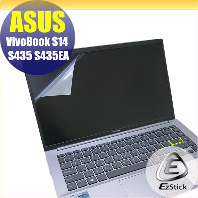 ASUS S435 S435EA 靜電式筆電LCD液晶螢幕貼 14.4吋寬 螢幕貼