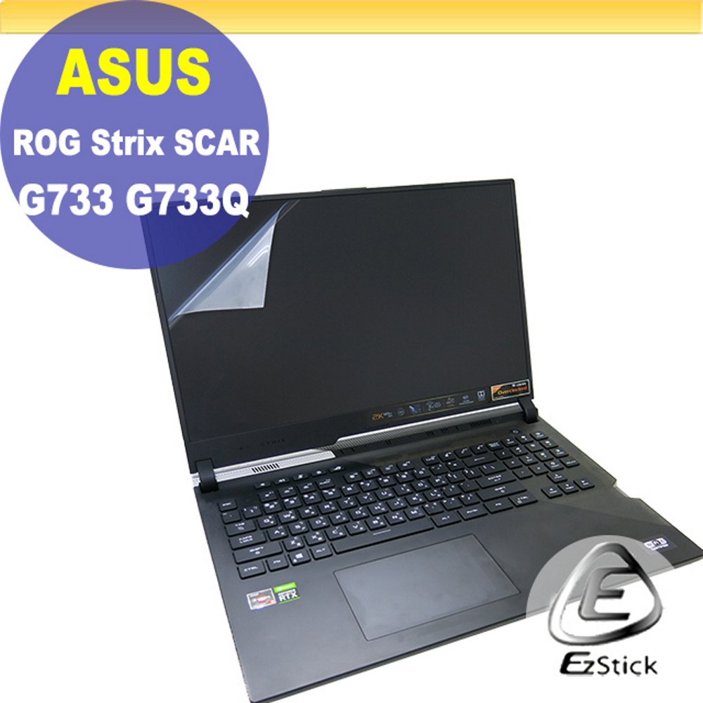 ASUS G733 G733Q 靜電式筆電LCD液晶螢幕貼 17吋寬 螢幕貼