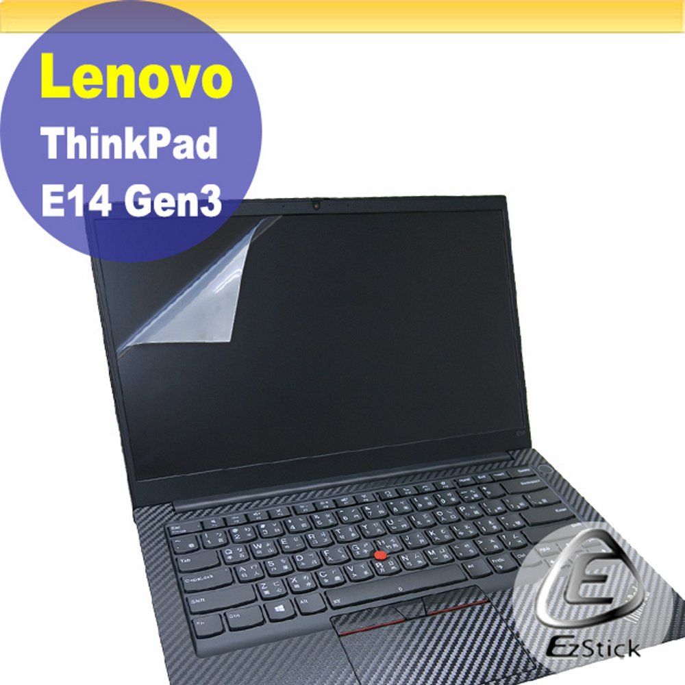 Lenovo ThinkPad E14 Gen3 靜電式筆電LCD液晶螢幕貼 14.4吋寬 螢幕貼