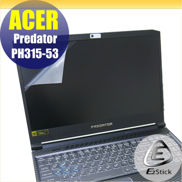ACER Predator PH315-53 靜電式筆電LCD液晶螢幕貼 15.6吋寬 螢幕貼
