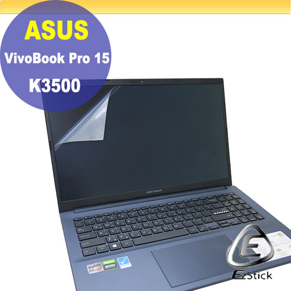 ASUS VivoBook Pro 15 K3500PC K3500PH 靜電式筆電LCD液晶螢幕貼 15.6吋寬 螢幕貼