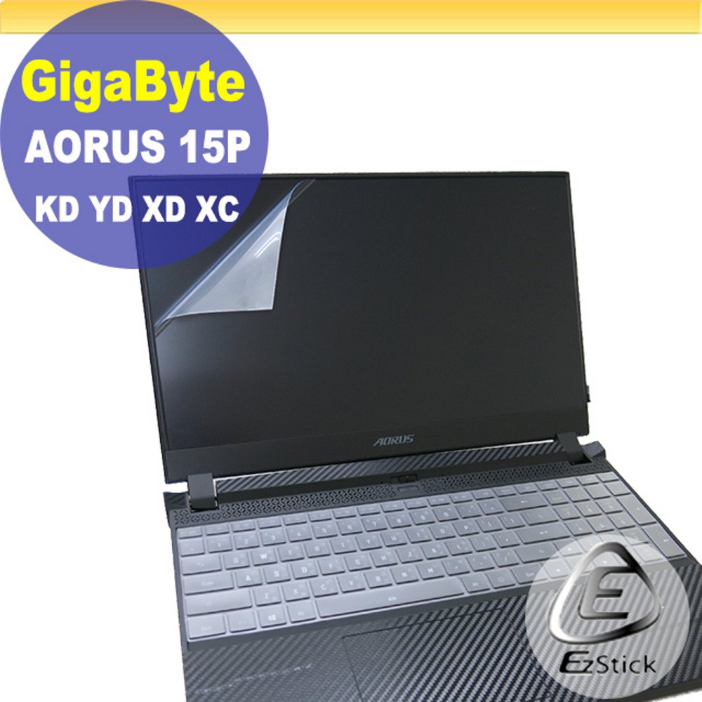 Gigabyte AORUS 15P KD YD XD XC 靜電式筆電LCD液晶螢幕貼 15.6吋寬 螢幕貼