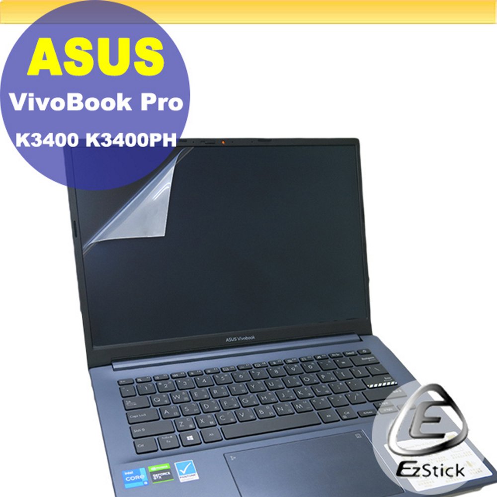 ASUS VivoBook Pro K3400 K3400PH 特殊規格 靜電式筆電LCD液晶螢幕貼 14.4吋寬 螢幕貼