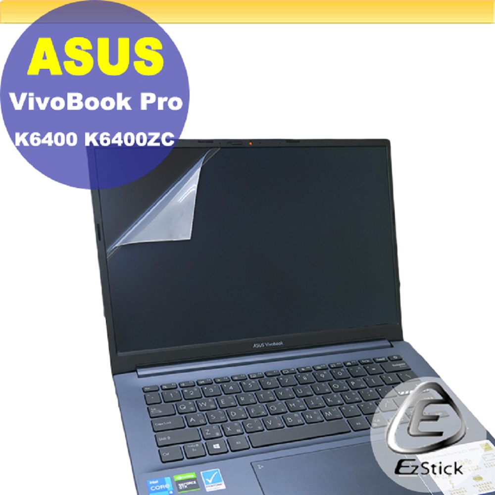 ASUS VivoBook K6400 K6400ZC 特殊規格 靜電式筆電LCD液晶螢幕貼 14.4吋寬 螢幕貼