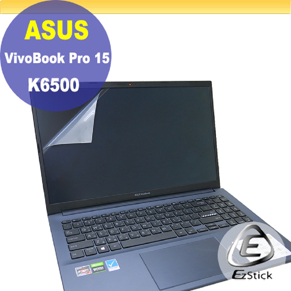 ASUS VivoBook Pro 15 K6500 K6500ZC 靜電式筆電LCD液晶螢幕貼 15.6吋寬 螢幕貼
