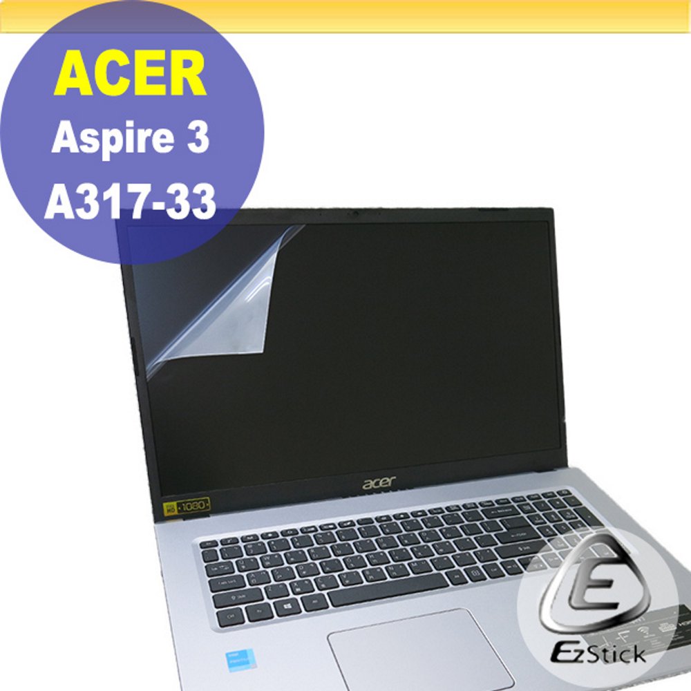 ACER Aspire 3 A317-33 靜電式筆電LCD液晶螢幕貼 17吋寬 螢幕貼