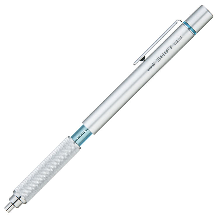 日本三菱UNI筆頭可伸縮SHIFT不斷芯KURU TOGA自動鉛筆M3-1012(金屬低重心)自動0.5mm鉛筆