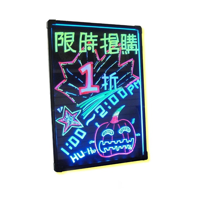 【JP嚴選-捷仕特】直式LED螢光手寫板(小)