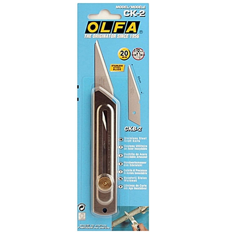 日本OLFA不鏽鋼工藝刀CK-2