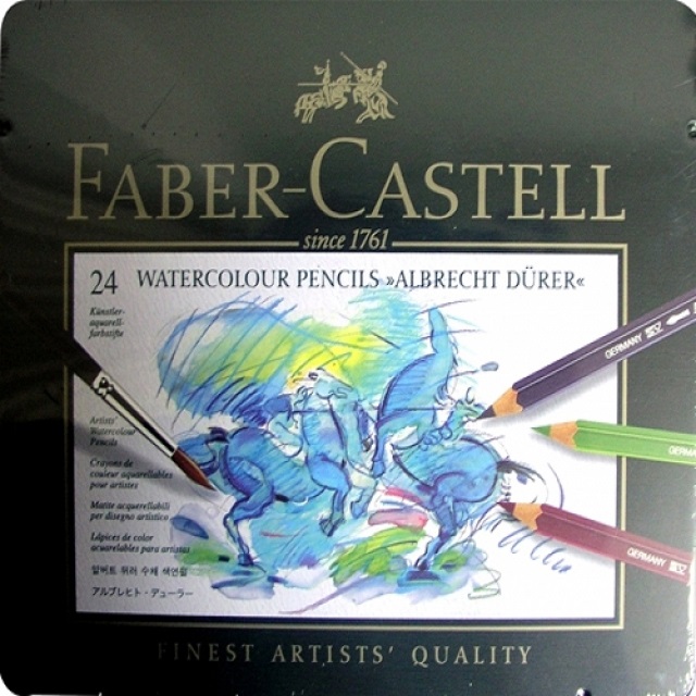 Faber-Castell輝柏 ARTISTS藝術家級專家級水彩色鉛筆24色(117524)